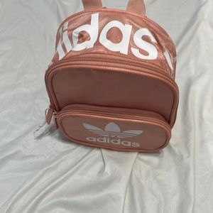 Dusty Pink Adidas Mini Backpack